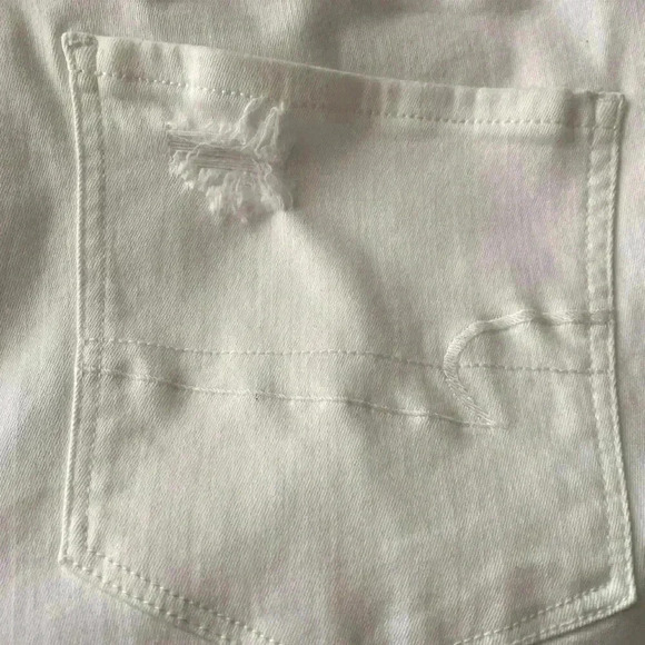 🆕 AEO Plus-size Hi-Rise White Jegging Jeans 20 🆕 - Picture 7 of 14